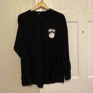 stussy 8 ball long sleeve size large